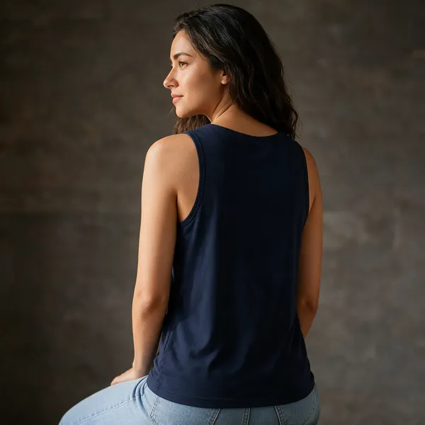 Blue_Cotton_Tank_Top_For_Women