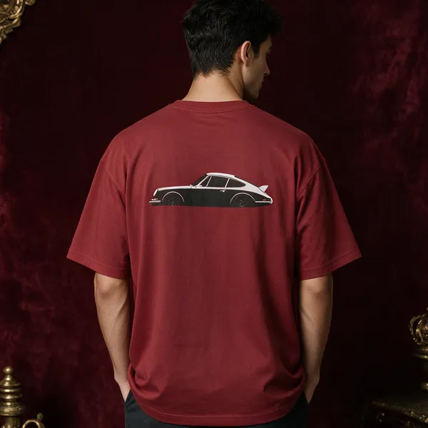 Red_Cotton_Oversized_T-Shirt_For_Men