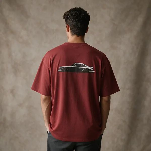 Red_Cotton_Oversized_T-Shirt_For_Men