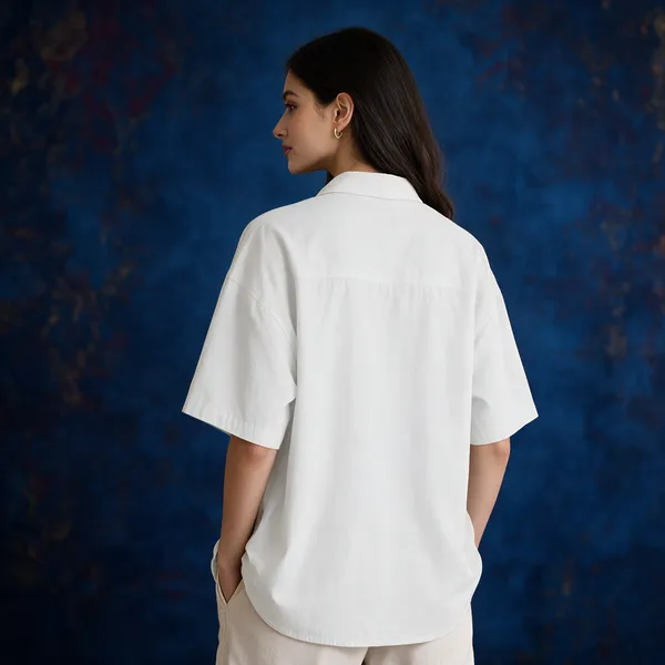 White_Cotton_Oversized_Shirt_For_Women
