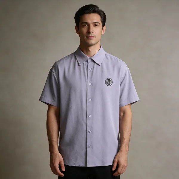 Lavender_Cotton_Oversized_Shirt_For_Unisex