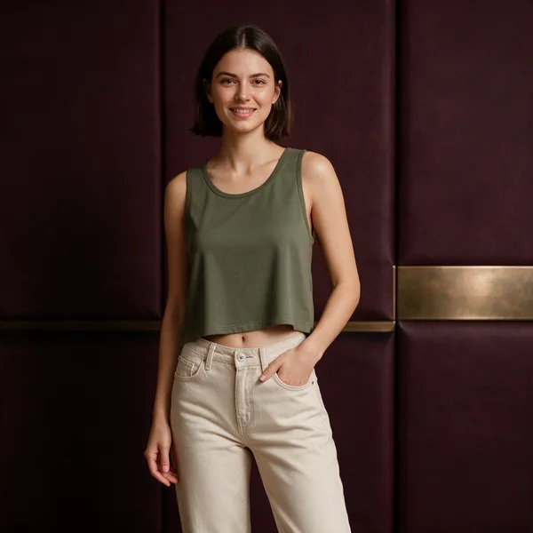 Teal_Green_Cotton_Crop_Top_For_Women