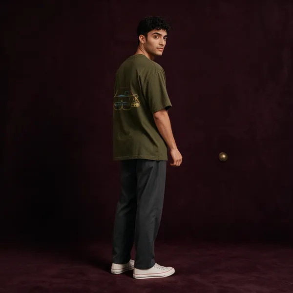 Green_Cotton_Oversized_T-Shirt_For_Men