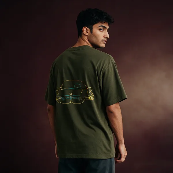 Green_Cotton_Oversized_T-Shirt_For_Men
