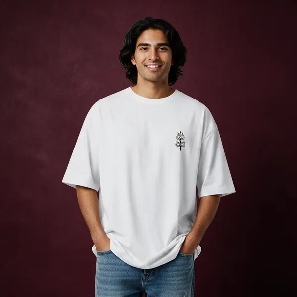 White_Cotton_Oversized_Shirt_For_Men