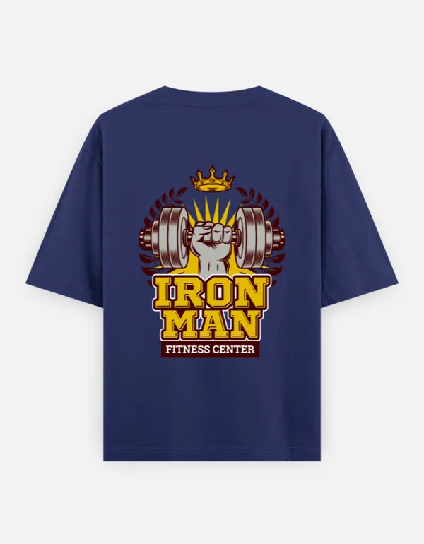 Blue_Cotton_Oversized_T-Shirt_For_Men