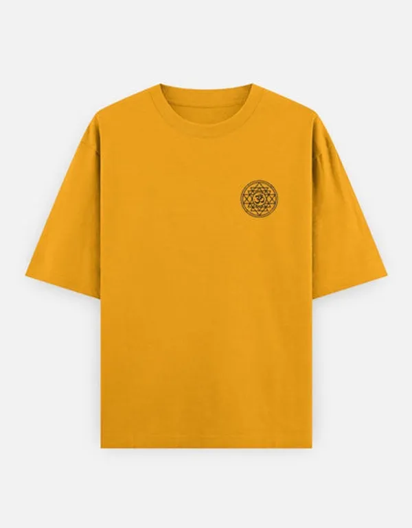 Golden_Yellow_Cotton_Oversized_T-Shirt_For_Unisex