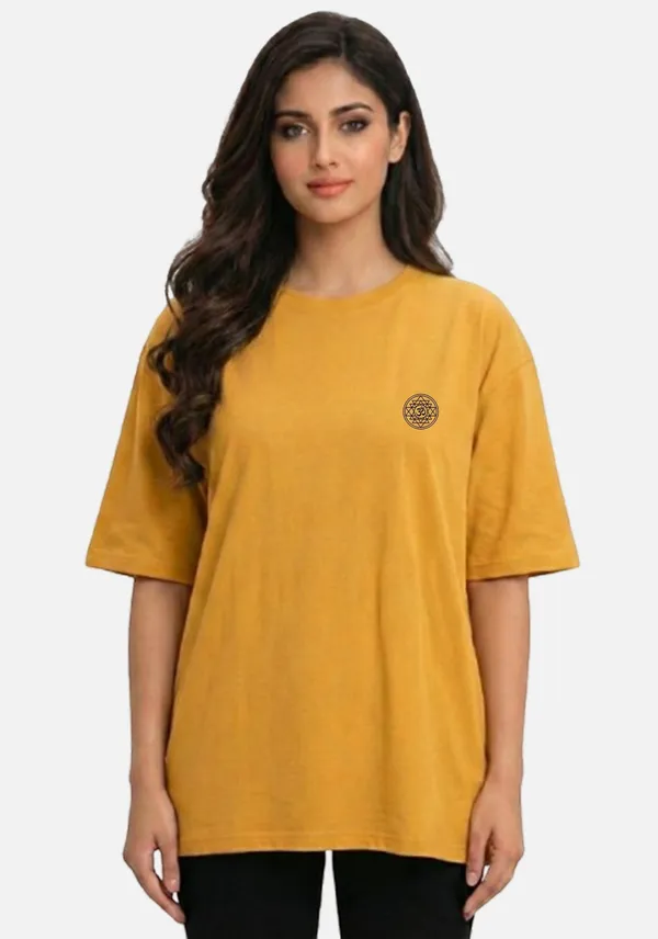 Golden_Yellow_Cotton_Oversized_T-Shirt_For_Unisex