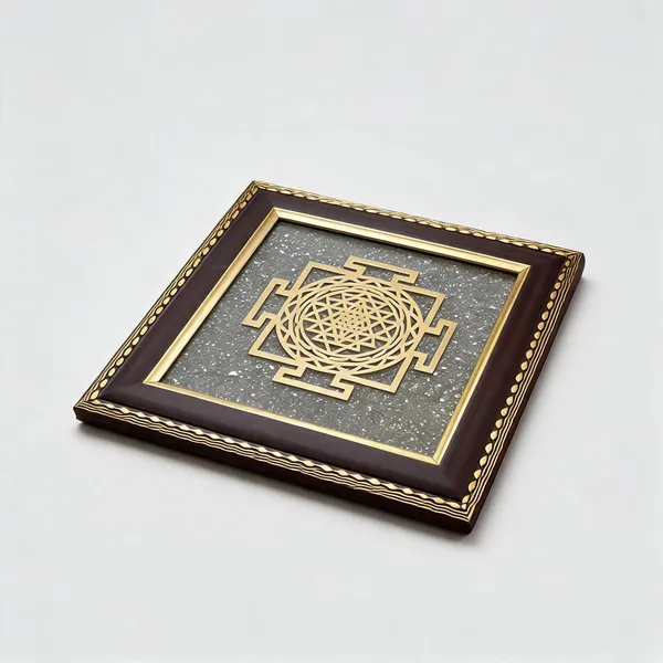 Crystal_Gold_Tone_Geometric_Shri_Yantra_Vastu_Frame