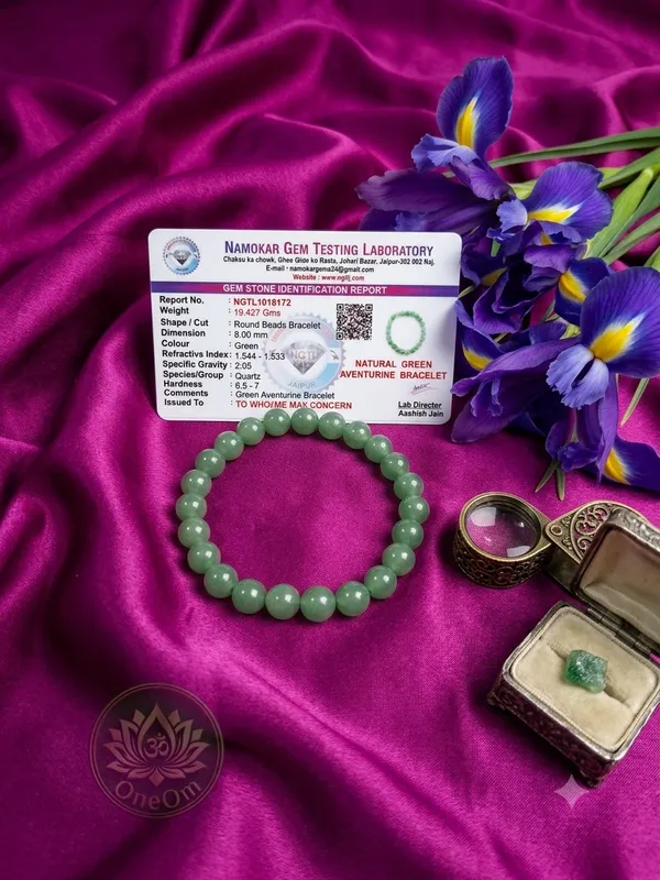 Green_Aventurine_Crystal_Beaded_Bracelet_For_Unisex