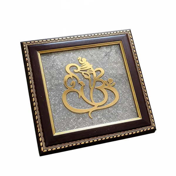 Crystal_Gold_Tone_Ganesha_Vastu_Frame