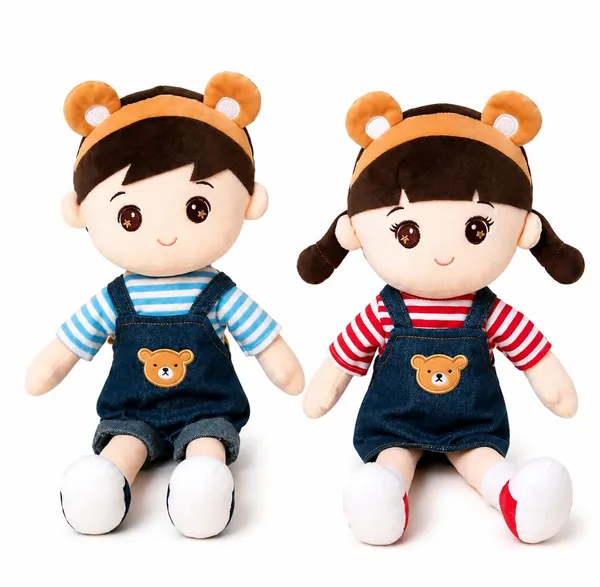 Plush_Doll_With_Bear_Ear_Headband_And_Denim_Overalls