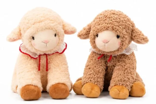 Lamb_Plush_Toy_With_Lace_Collar