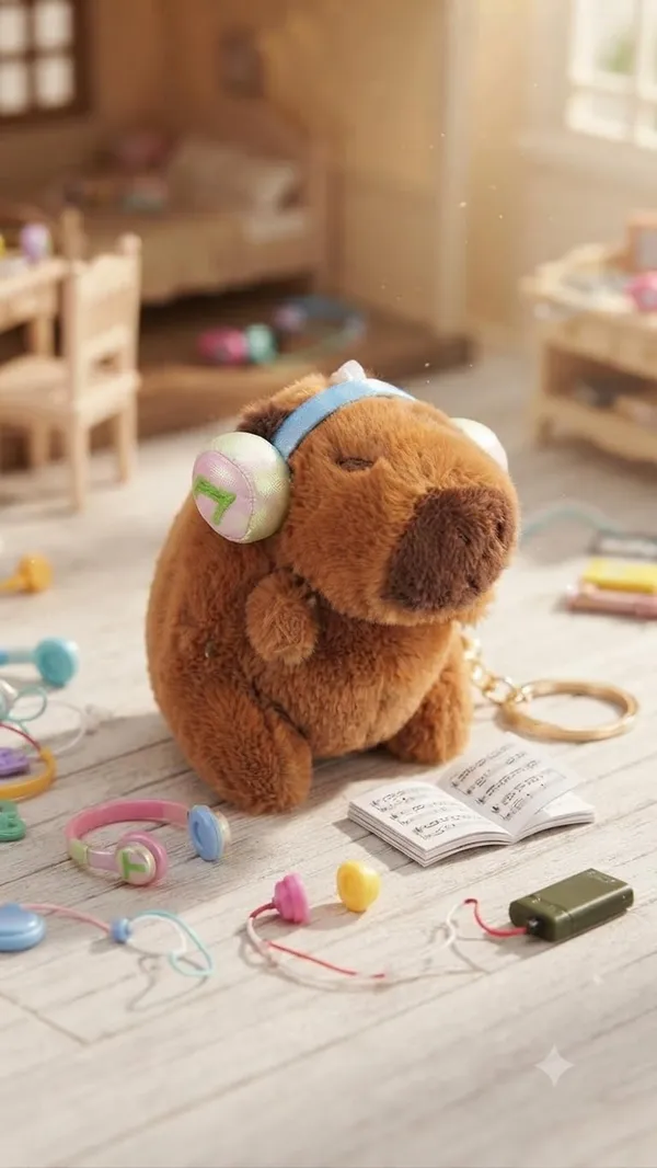 Capybara_Plush_Keychain
