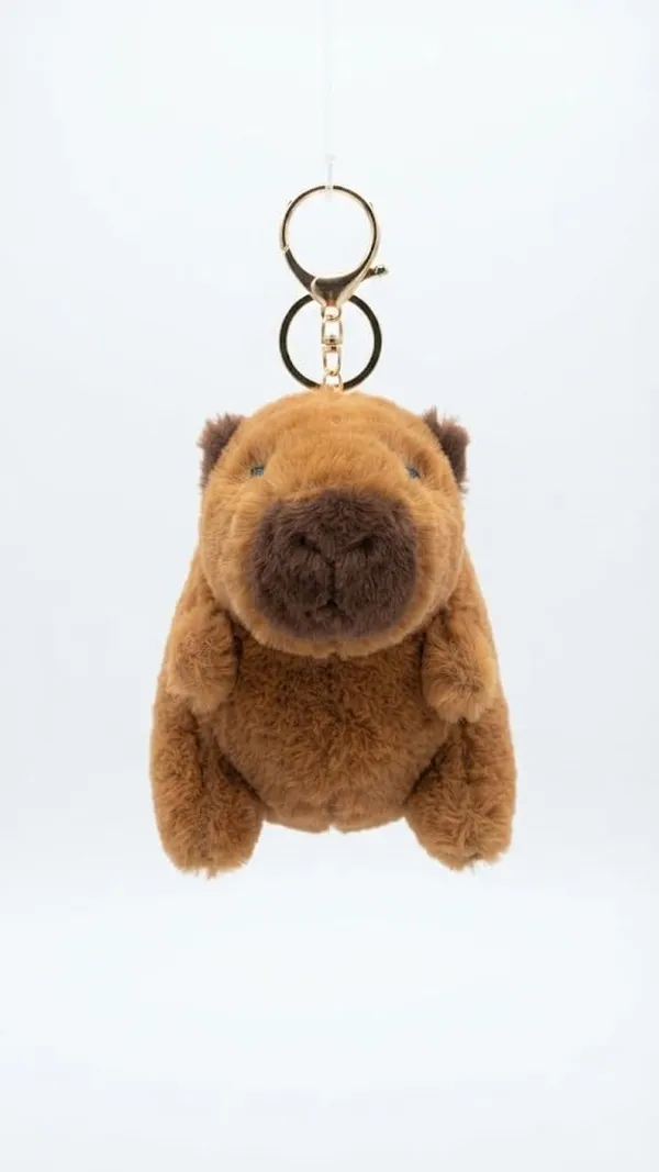 Capybara_Plush_Keychain