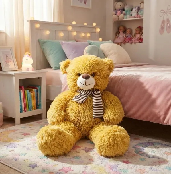 Teddy_Bear_Plush_Toy_With_Scarf