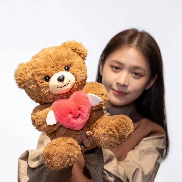 Teddy_Bear_Plush_Toy_With_Heart_Cushion