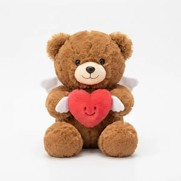 Teddy_Bear_Plush_Toy_With_Heart_Cushion