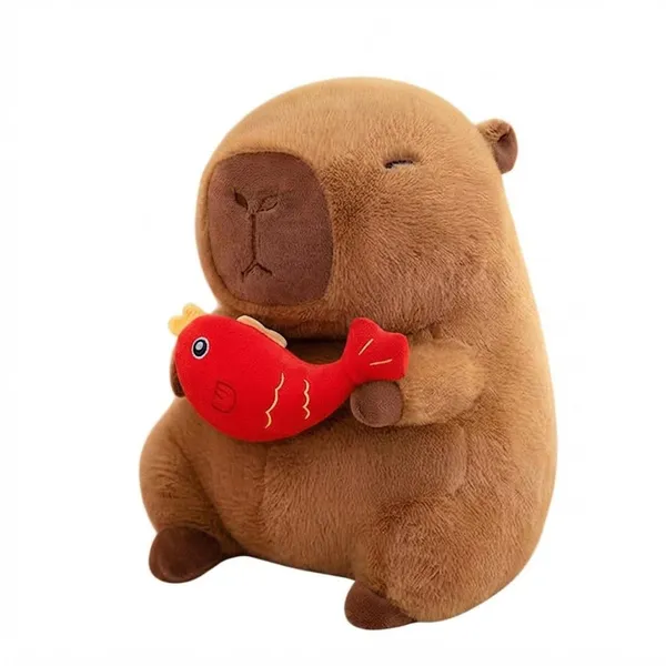 Capybara_Plush_Toy_With_Fish