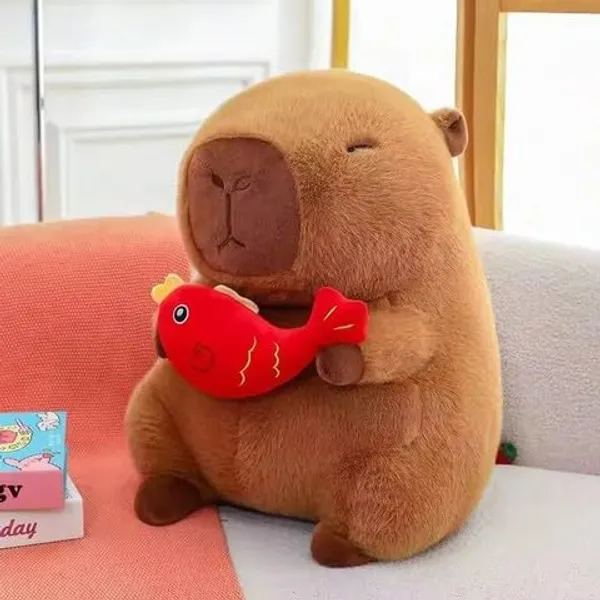 Capybara_Plush_Toy_With_Fish