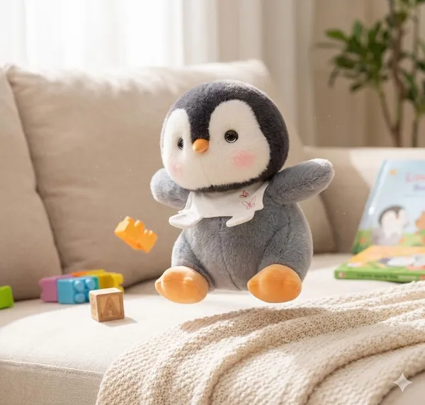 Penguin_Plush_Toy_With_Scarf