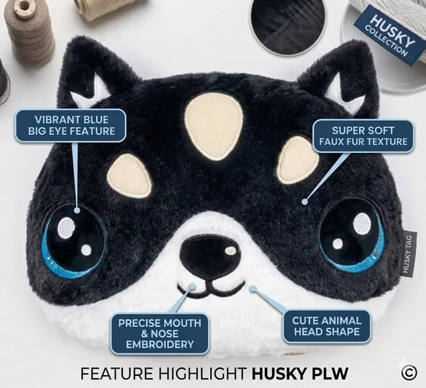Husky_Plush_Pillow