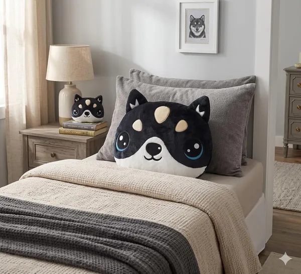 Husky_Plush_Pillow