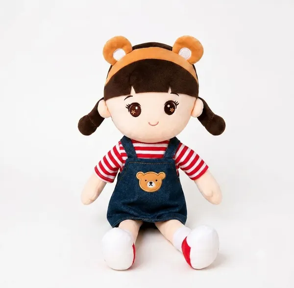Plush_Doll_With_Bear_Ear_Headband_And_Denim_Overalls_Girl