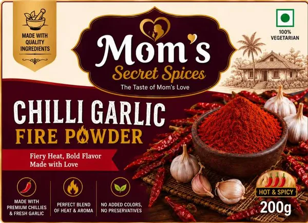 Mom's_Secret_Spices_Chilli_Garlic_Fire_Powder_200g_-_Pack_of_3