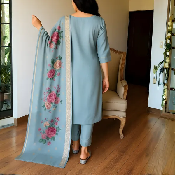 Women_Rayon_Slub_Kurta_Pant_set_with_Digital_Printed_Dupatta