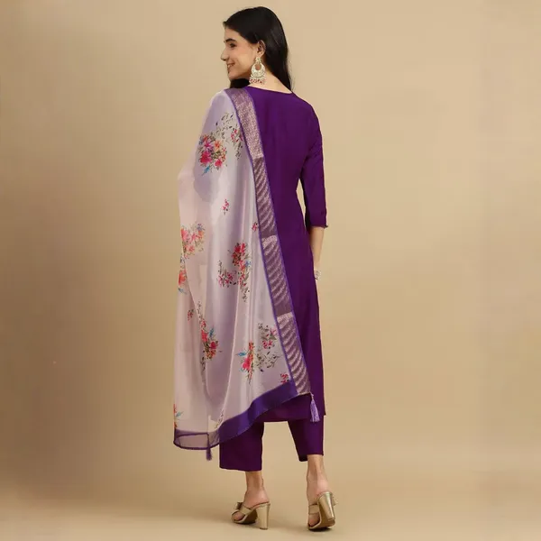 Women_Rayon_Slub_Kurta_Pant_set_with_Digital_Printed_Dupatta