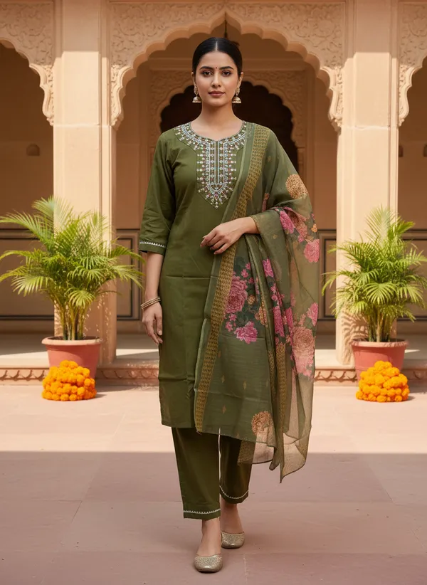 Women_Rayon_Slub_Kurta_Pant_set_with_Digital_Printed_Dupatta