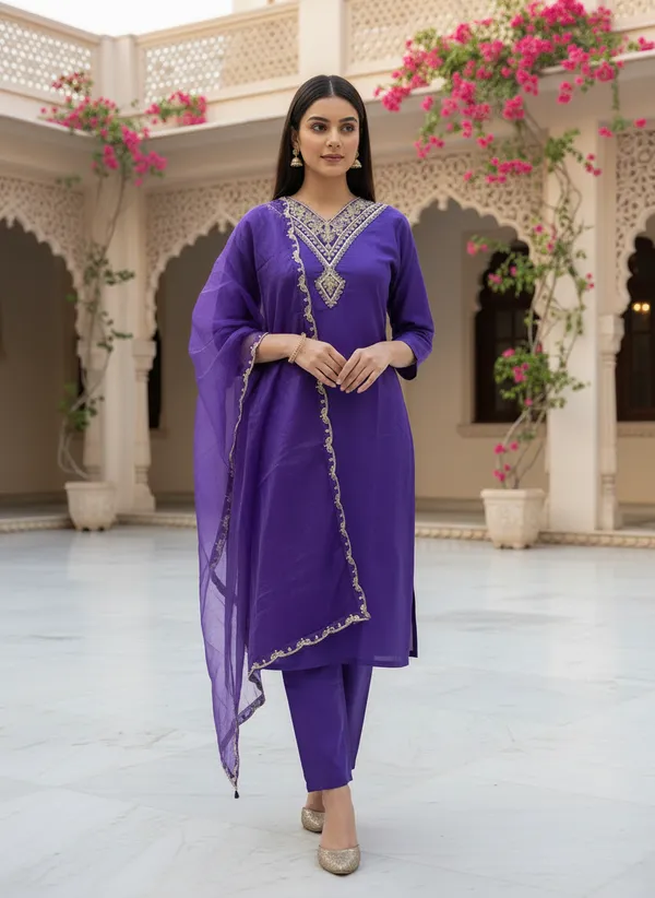 Women_Rayon_Slub_Kurta_Pant_set_with_Digital_Printed_Dupatta