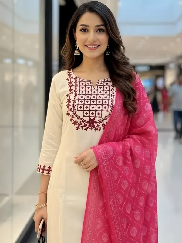 Women_Rayon_Slub_Kurta_Pant_set_with_Digital_Printed_Dupatta