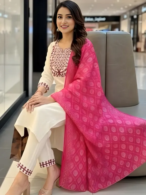 Women_Rayon_Slub_Kurta_Pant_set_with_Digital_Printed_Dupatta