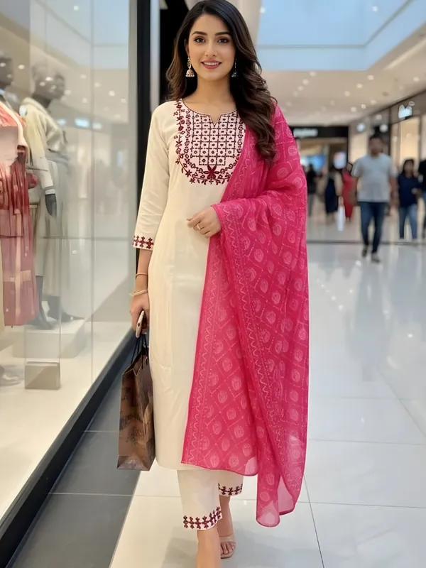 Women_Rayon_Slub_Kurta_Pant_set_with_Digital_Printed_Dupatta