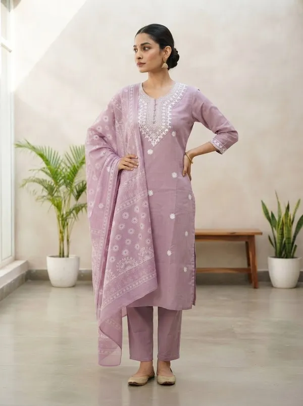 Women_Rayon_Slub_Kurta_Pant_set_with_Digital_Printed_Dupatta