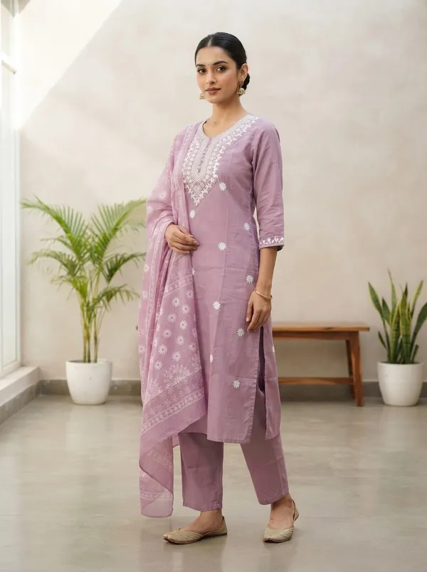Women_Rayon_Slub_Kurta_Pant_set_with_Digital_Printed_Dupatta