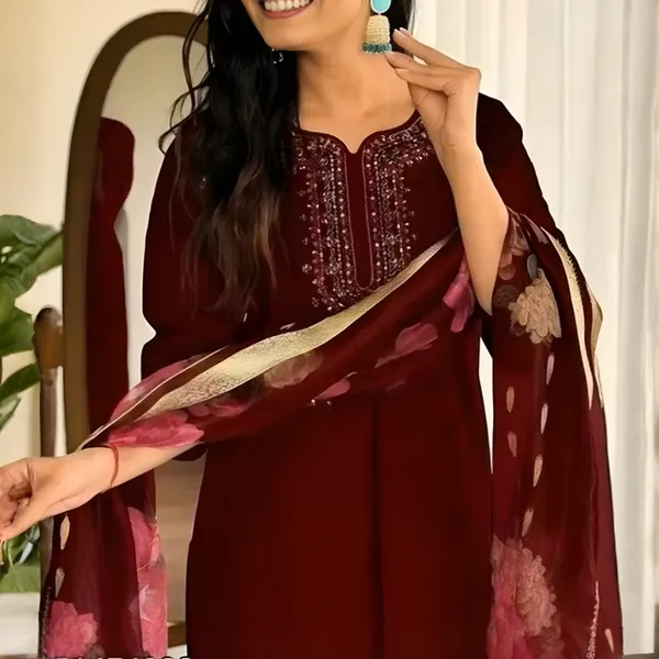 Women_Rayon_Slub_Kurta_Pant_set_with_Digital_Printed_Dupatta