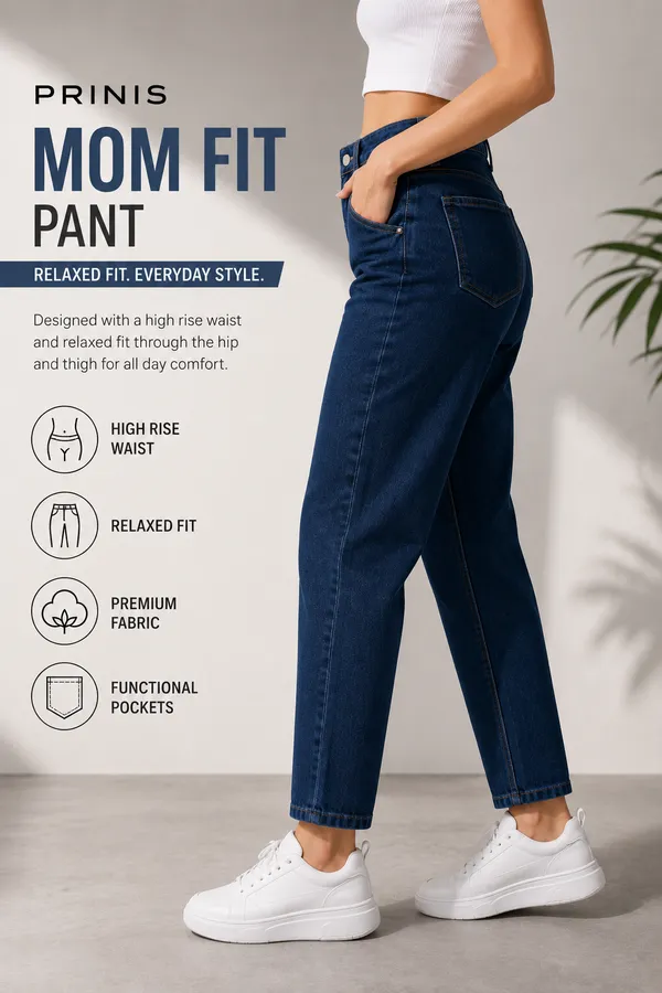 Women_Blue_Mom_Fit_Washed_Jeans