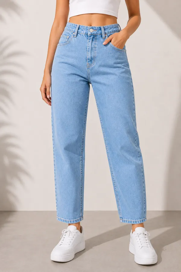 Women_Light_Blue_Mom_Fit_Jeans