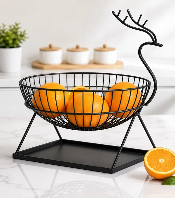 Black_Metal_Decorative_Wire_Fruit_Basket