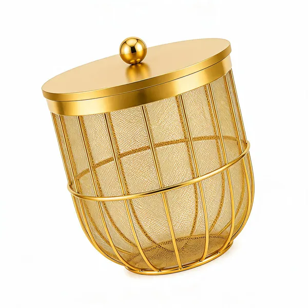 Gold_Metal_Mesh_Waste_Bin_For_Home,_Office,_Bedroom,_Study_Area_And_Workspace