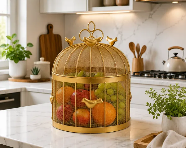 Gold_Metal_Fruit_Basket_For_Kitchen_Counter,_Dining_Table,_Fruit_Storage_And_Home_Decor