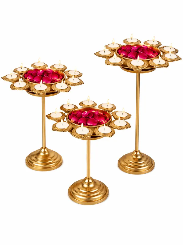 Gold-Tone_Decorative_Floral_Tealight_Candle_Holder_Set