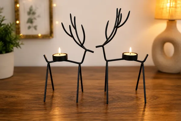 Metal_Deer_Tealight_Candle_Holder_Set