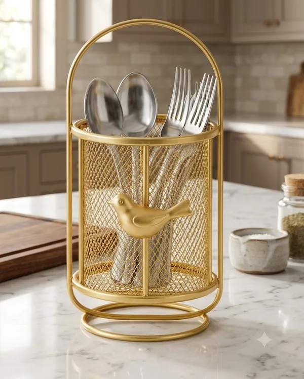 Gold_Metal_Cutlery_Holder_For_Dining_Table,_Kitchen_Counter,_Restaurant_Or_Café_Decor