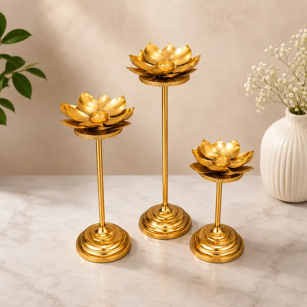 Gold_Metal_Decorative_Diya_Holder_Set_For_Puja_Room,_Diwali_Decor,_Festive_Gifting_And_Table_Decoration
