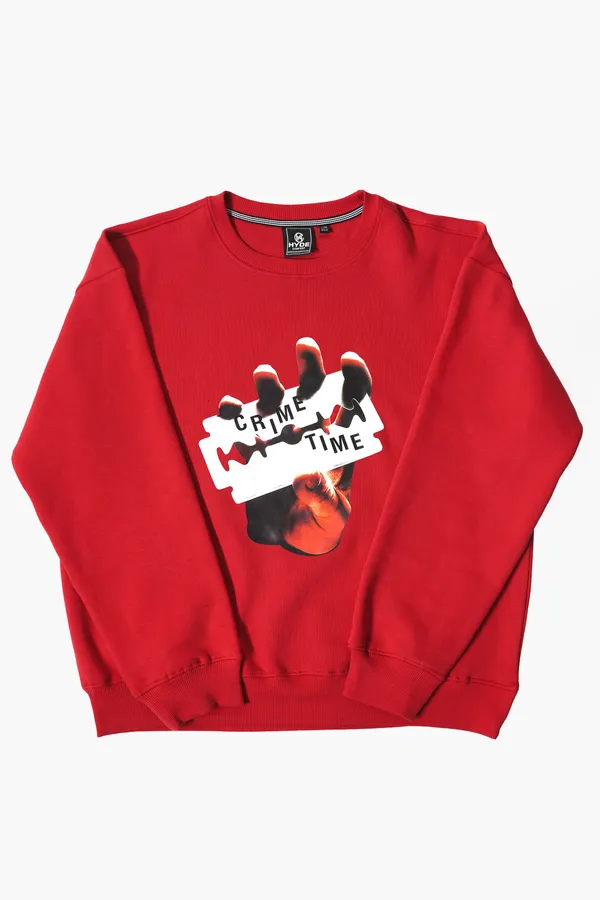Crime_Time_Sweatshirt_Red