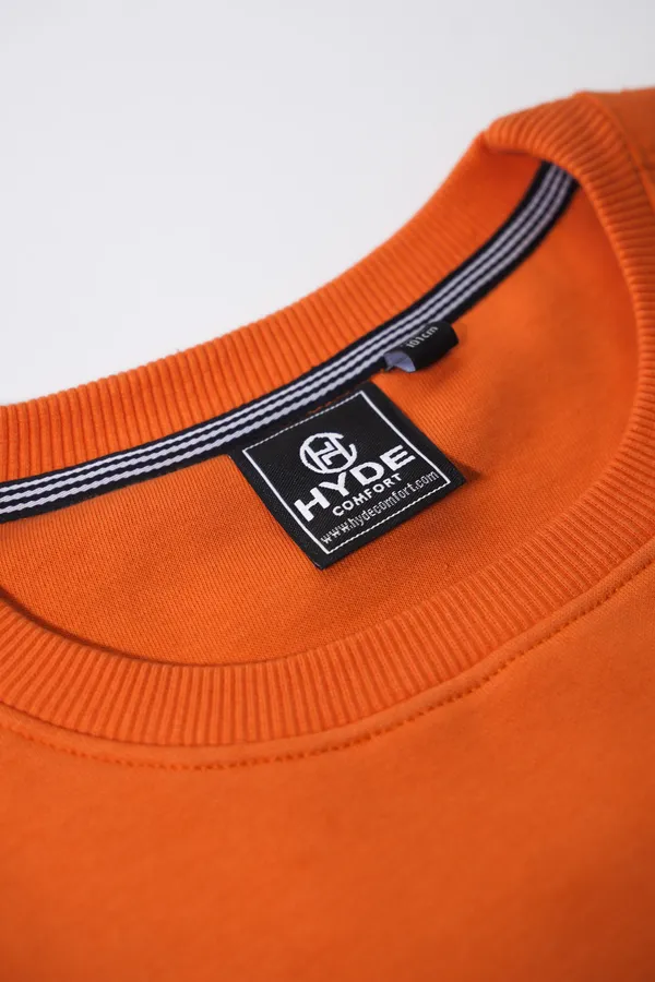 Hyde_Comfort_Basic_Sweatshirt_Dark_Orange